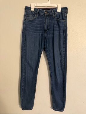 Fran Denim Miki Mid Rise Skinny Jeans Blue Stretch Athletic Womens Size 27 In 27